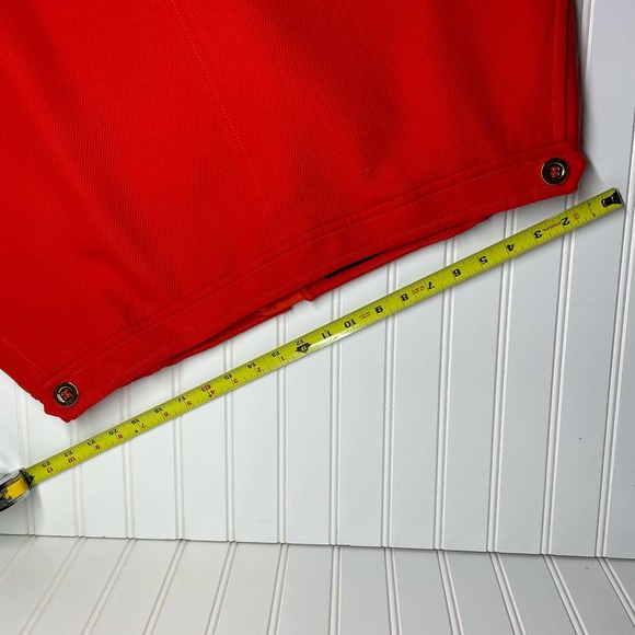 Talbots Women’s Red Side Two Pocket Above Knee Length Mini Skirt Size 20W - Picture 8 of 8